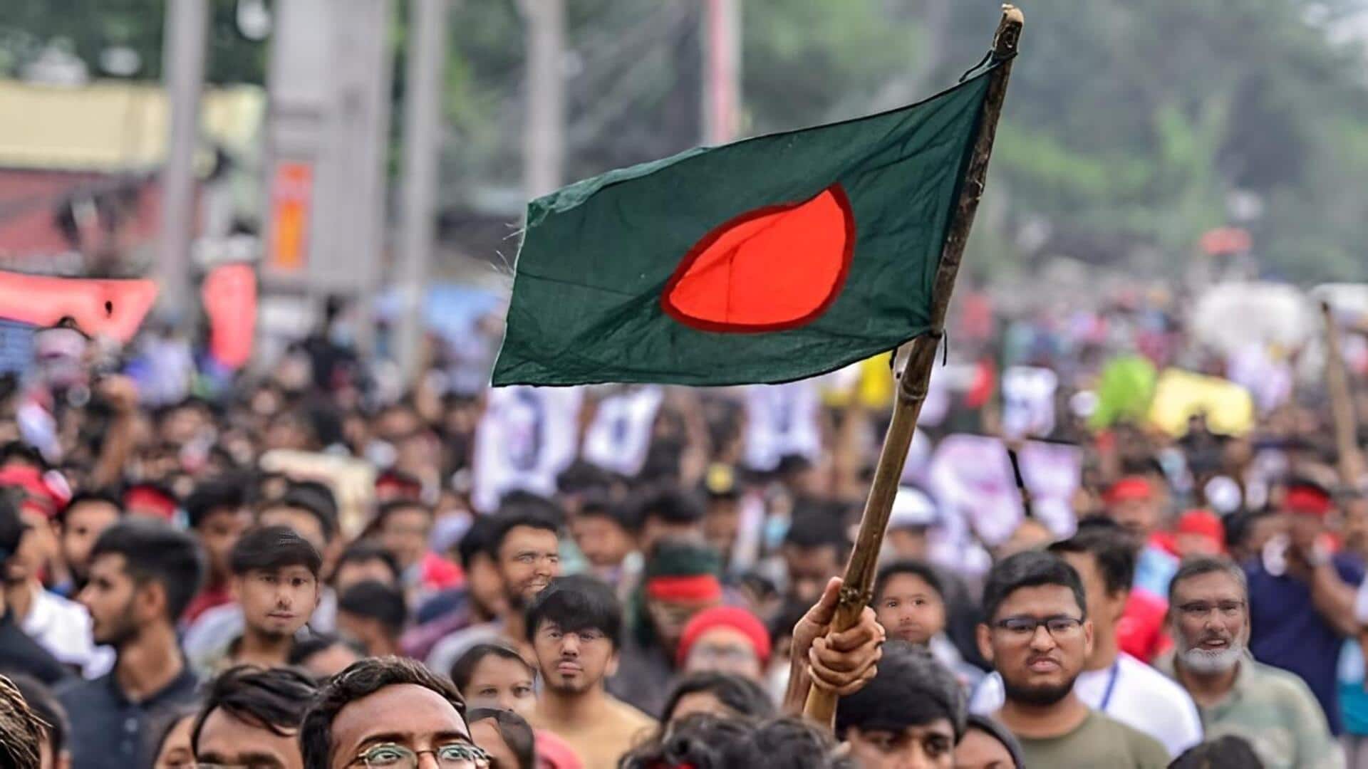 Bangladesh: బంగ్లాదేశ్'లో ఎన్నికల వేళ హింస.. బీఎన్‌పీ-జమాత్ ఘర్షణల్లో 40 మందికి గాయాలు