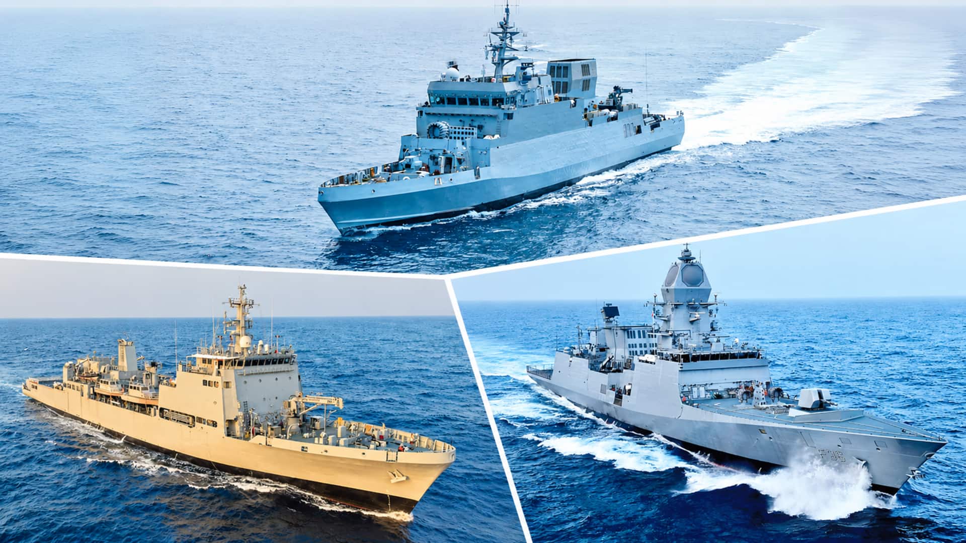 Three Advanced Naval Ships: జాతికి అంకితం కానున్న 3 అత్యాధునిక నౌకలు.. నేవీకి మరింత బలం