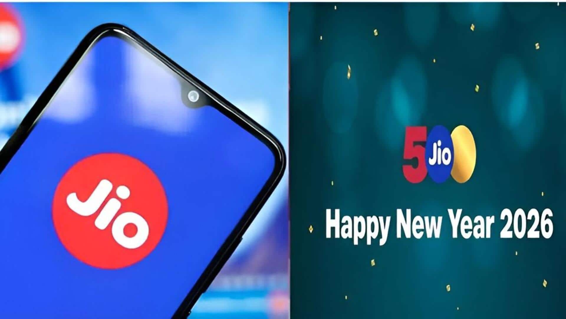 Reliance Jio 'Happy New Year 2026' : యూజర్లకు న్యూ ఇయర్ గిఫ్ట్.. జెమినీ ప్రో AIతో కొత్త ప్రీపెయిడ్ ప్లాన్స్
