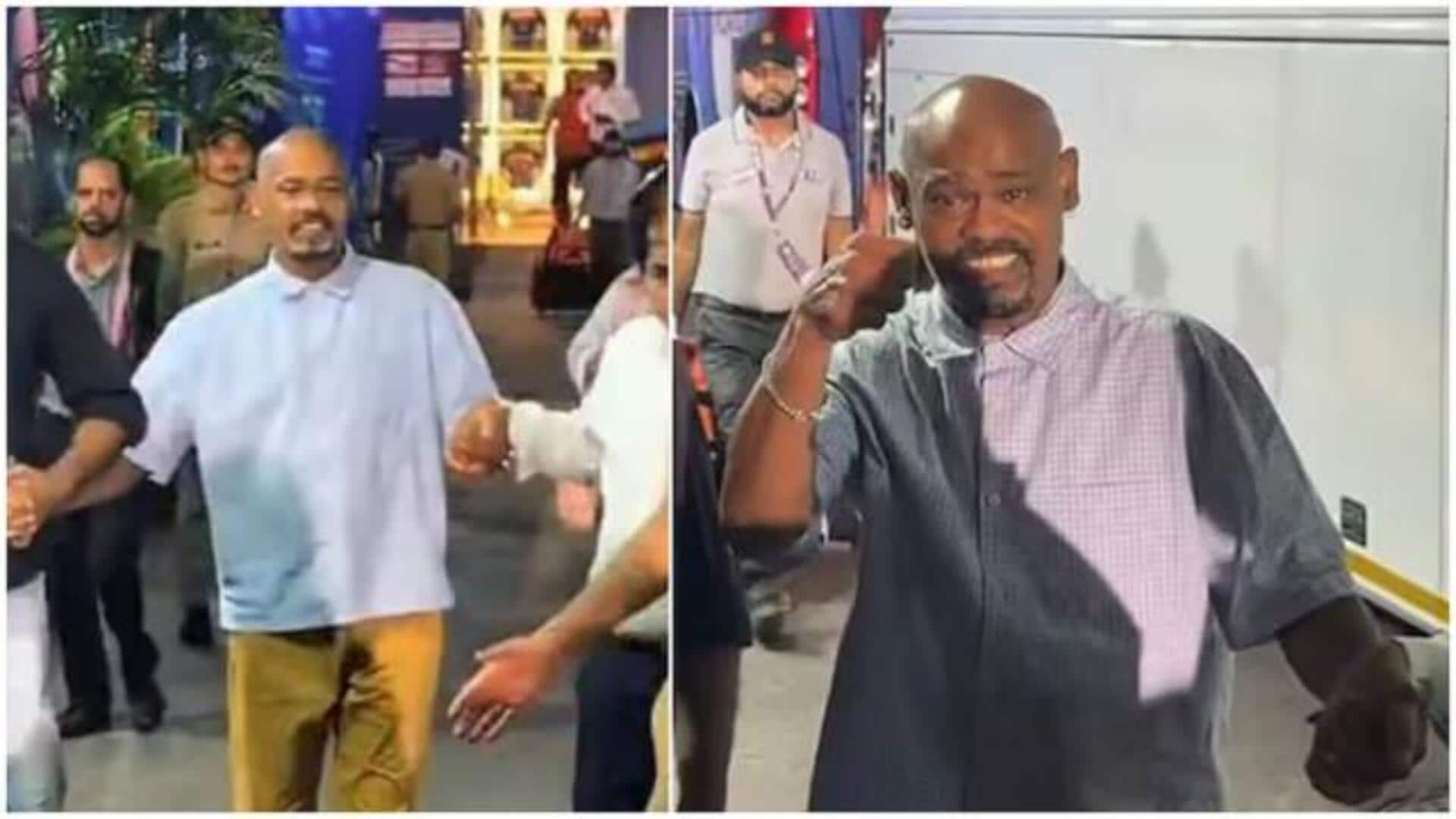 Vinod kambli: వాంఖడేలో వినోద్ కాంబ్లీ ఎంట్రీ ..స్టేడియంలో ఎమోషనల్ సీన్