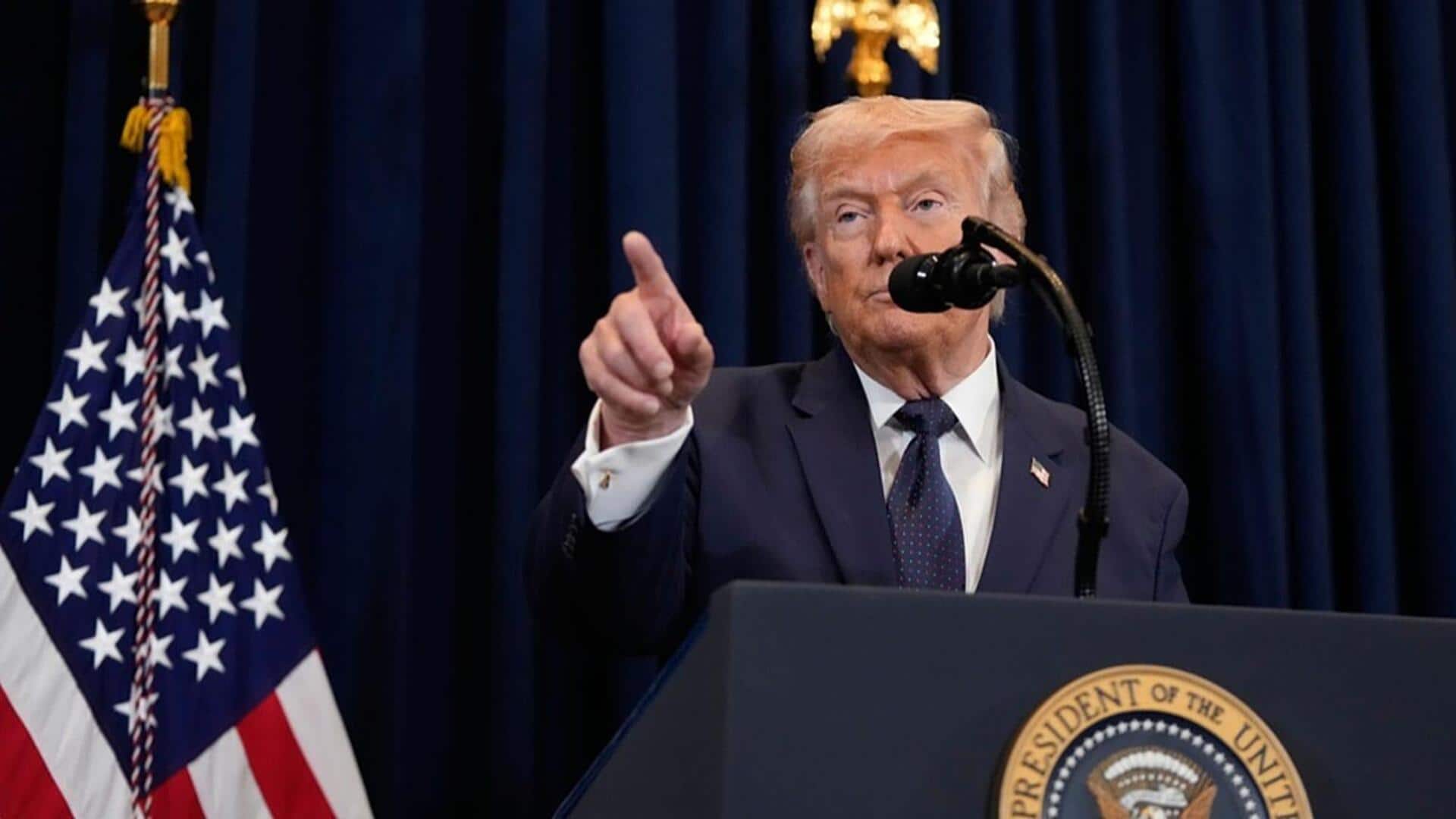 Donald Trump: ఇరాన్‌ దాడి చేస్తే 20 రెట్లు బలమైన ప్రతీకారం తీర్చుకుంటాం.. ట్రంప్‌ ఘాటు హెచ్చరిక