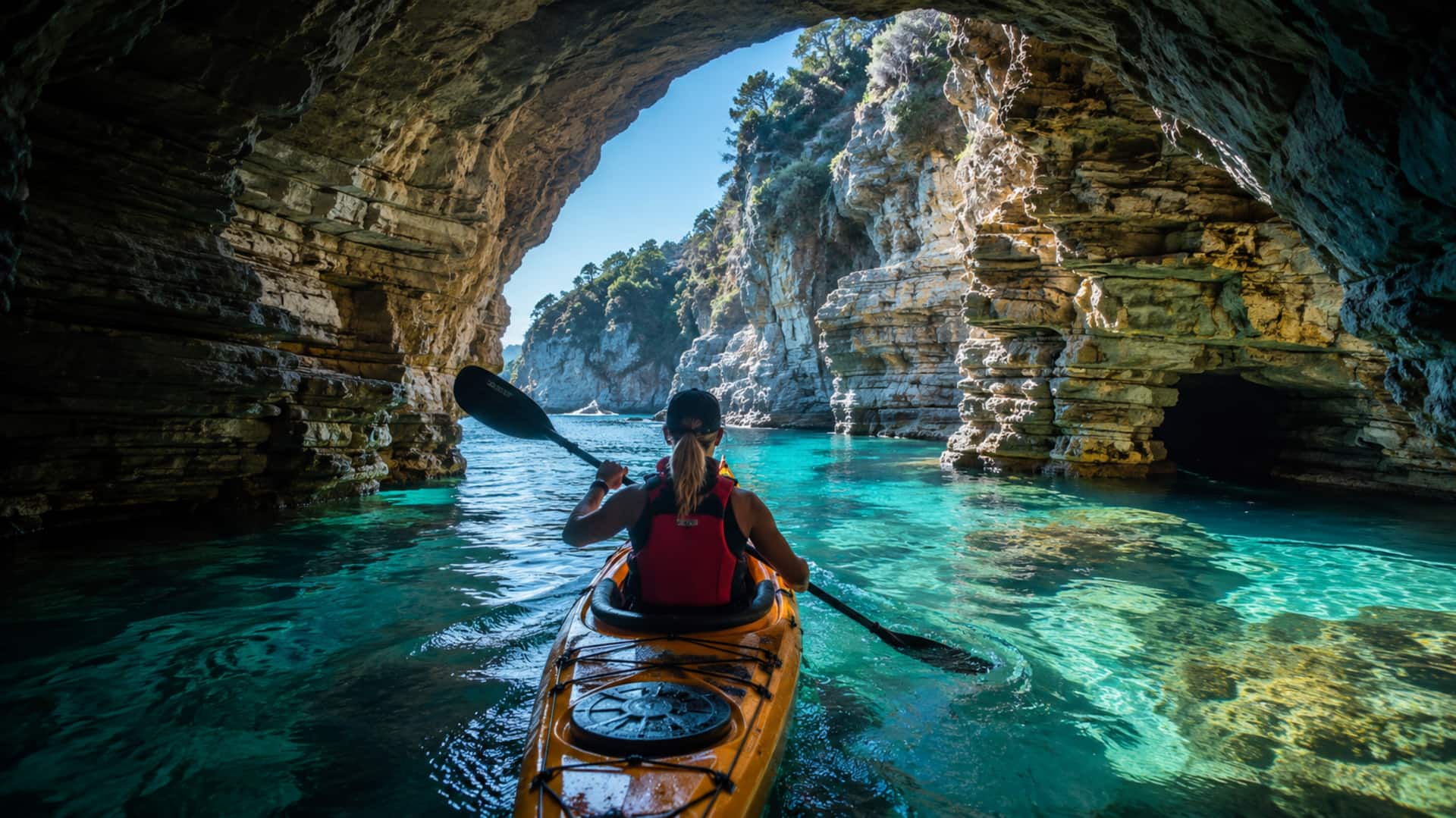 Tasmania Sea Caves: సముద్ర గుహల్లో కయాకింగ్.. టాస్మానియాలో ప్రకృతి అద్భుతాల అన్వేషణ