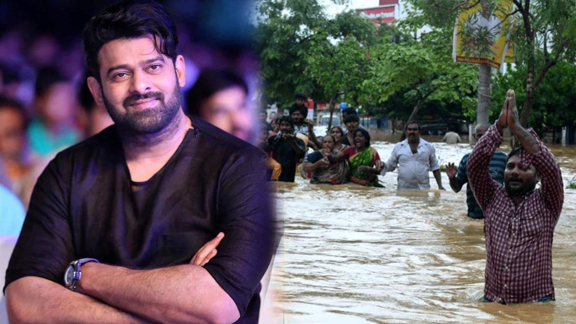 Prabhas: తెలుగు రాష్ట్రాల్లోని వరద బాధితులకు 2 కోట్లు సాయం ప్రకటించిన ప్రభాస్ 