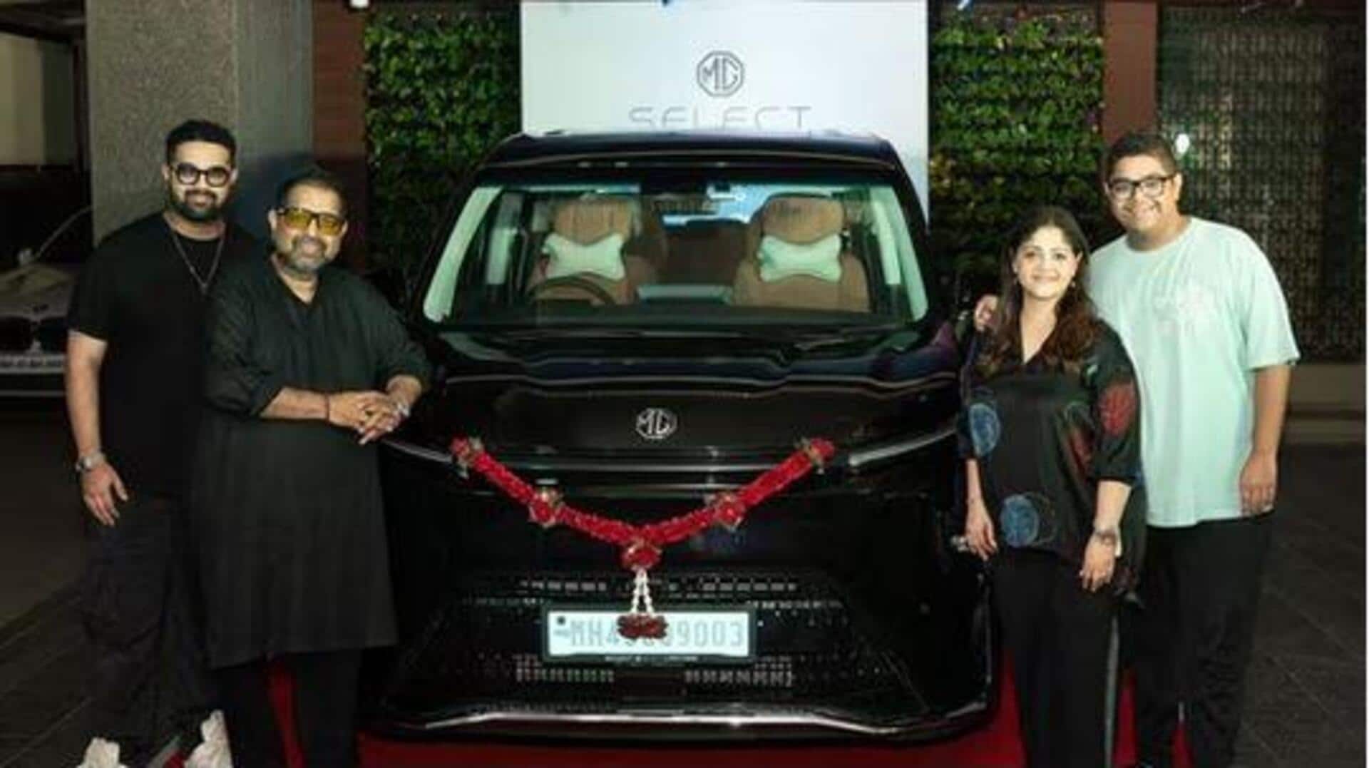 MG M9: మ్యూజిక్‌ మాస్ట్రో శంకర్‌ మహదేవన్‌ గ్యారేజీలోకి కొత్త ఎలక్ట్రిక్‌ ఎం9 ఎంపీవీ.. 548 కి.మీ రేంజ్‌!