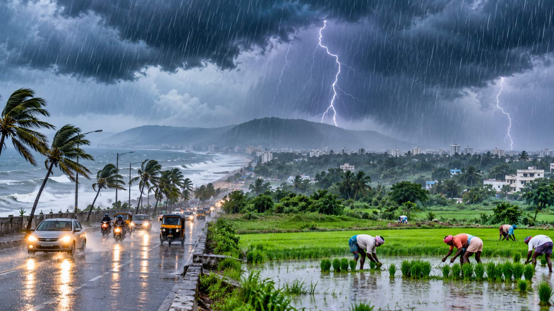 Andhra Pradesh: ఏపీలో మరో మూడు రోజులు వర్షాలు.. పిడుగులతో కూడిన వానలు కురిసే ఛాన్స్