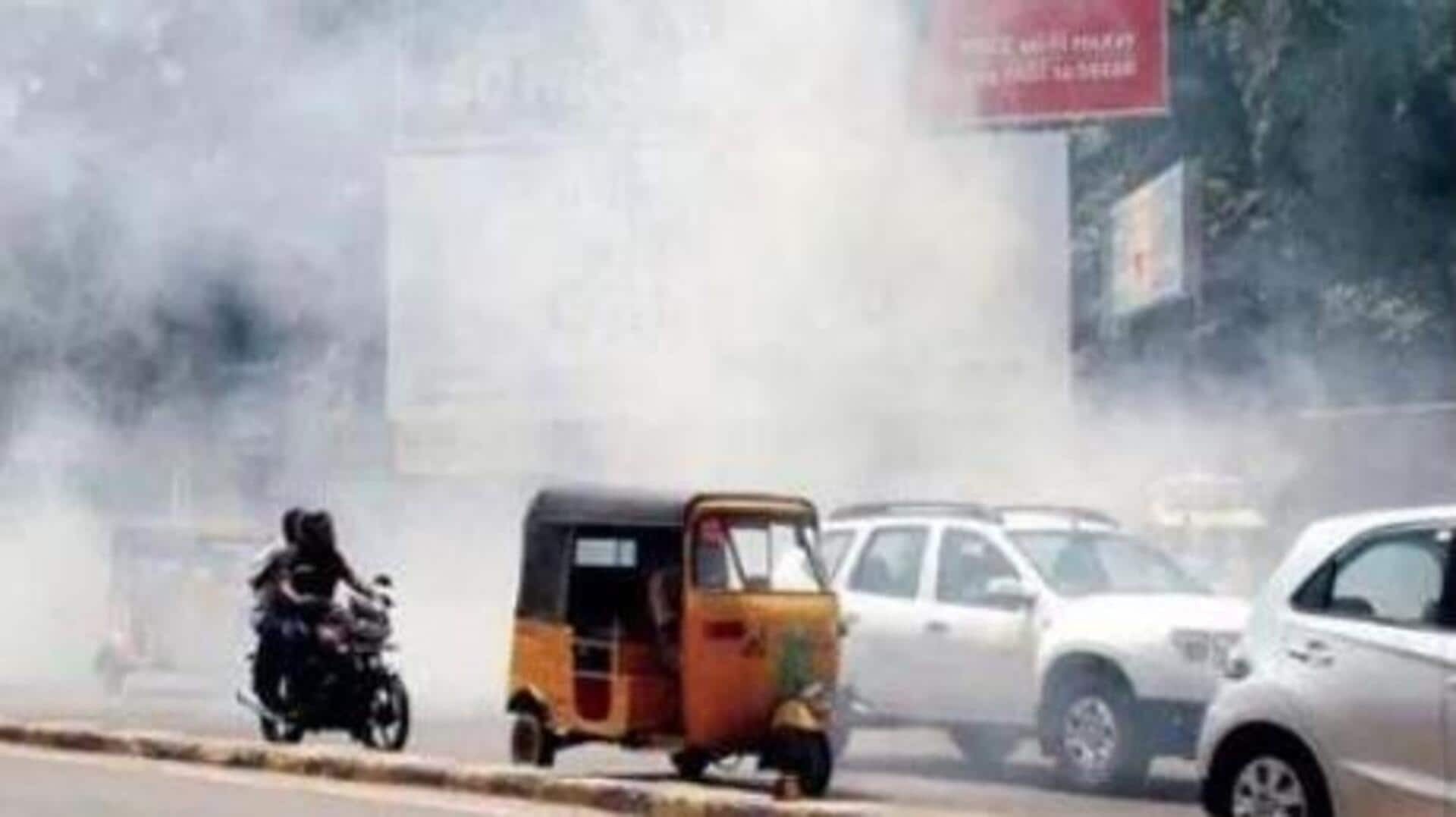 Air pollution: కాలుష్య కోరల్లో హైదరాబాద్.. వాహన రద్దీ, పరిశ్రమల ప్రభావమే కారణం