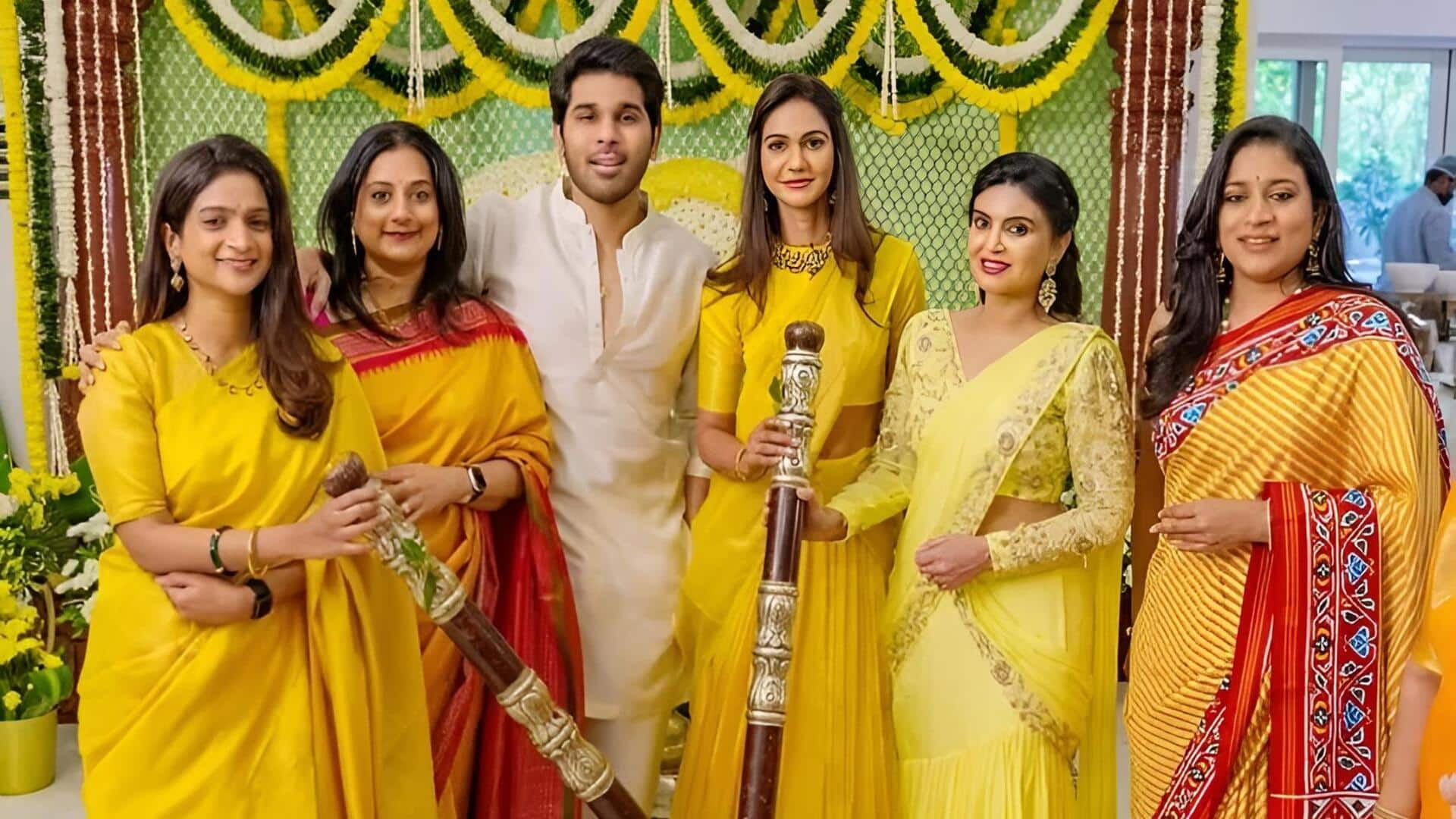 Allu Sirish : పెళ్లికి ముందే అల్లు శిరీష్ గ్రాండ్ పార్టీ.. టాలీవుడ్ ప్రముఖుల సందడి!