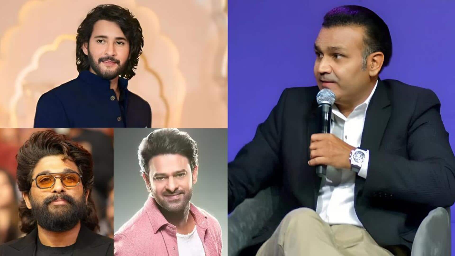 Virender Sehwag: 'టాలీవుడ్ హీరోలకు నేను పెద్ద ఫ్యాన్'.. టాలీవుడ్ ప్రో లీగ్ కార్యక్రమంలో సెహ్వాగ్ 