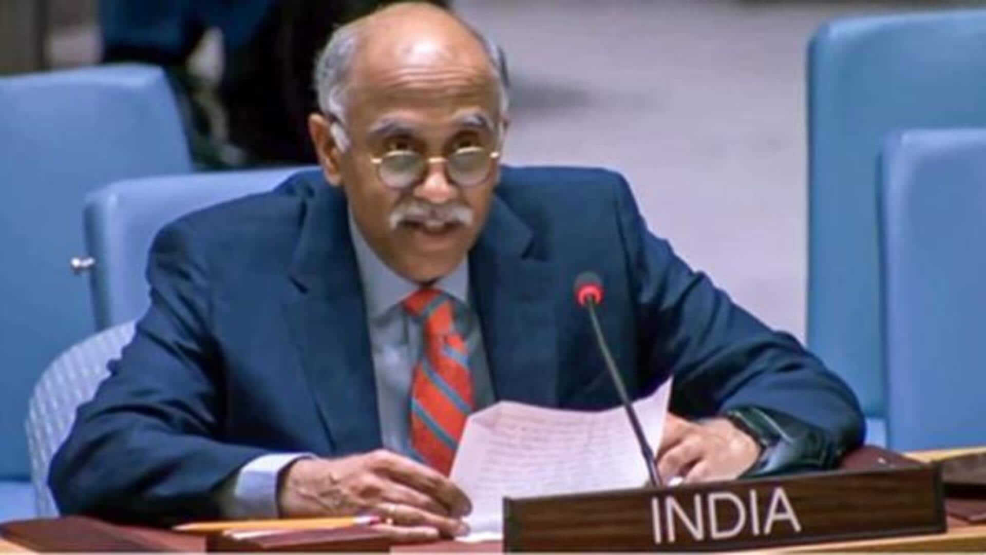 UN: ఐక్యరాజ్యసమితి వేదికగా.. పాక్'ను ఎండగట్టిన భారత్ UN: ఐక్యరాజ్యసమితి వేదికగా.. పాక్'ను ఎండగట్టిన భారత్