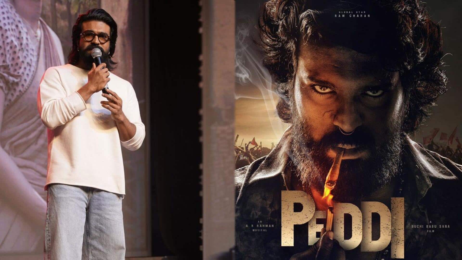 Peddi : మెగా పవర్ స్టార్ మూవీ 'పెద్ది' రిలీజ్ డేట్ ఫిక్స్..లీక్ చేసిన డైరెక్టర్