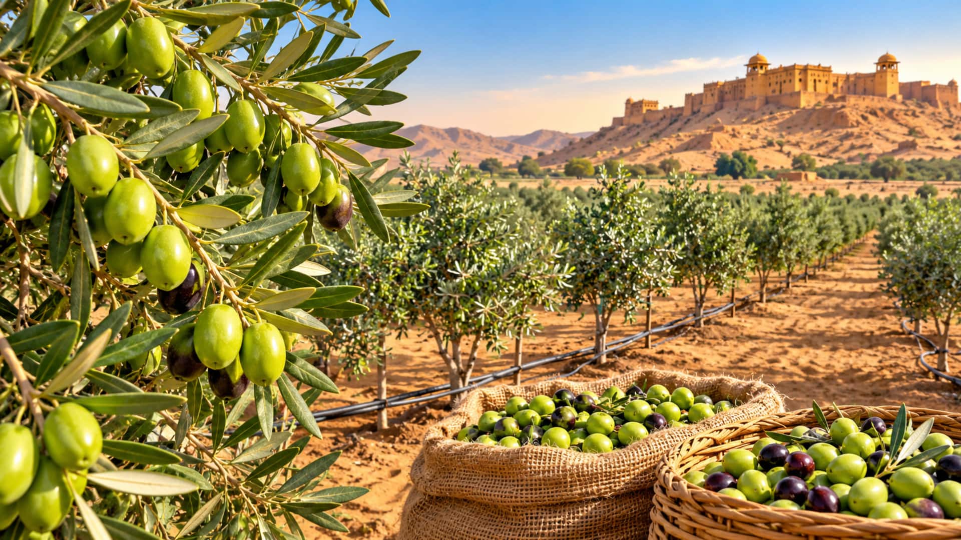 Olive Cultivation: ఎడారి నేలల్లో ఆలివ్ సాగు.. భారత్‌లో రాజస్థాన్‌ సృష్టిస్తున్న అద్భుతాలు