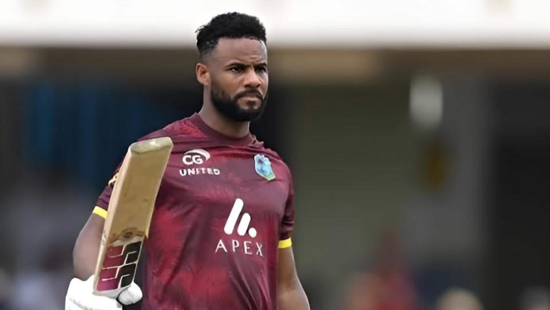 Shai Hope: షాయ్ హోప్‌ అరుదైన ఘనత.. జో రూట్‌ను వెనక్కి నెట్టి 4వ స్థానంలోకి!