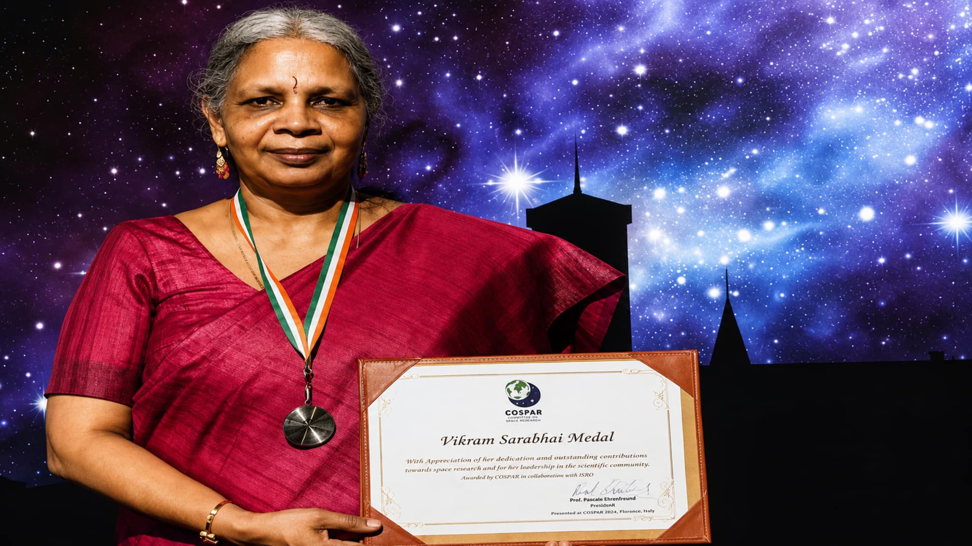 Annapurni Subramaniam: కాస్పర్ విక్రమ్ సారాభాయ్ పతకం అందుకున్న తొలి భారతీయ మహిళ అన్నపూర్ణి