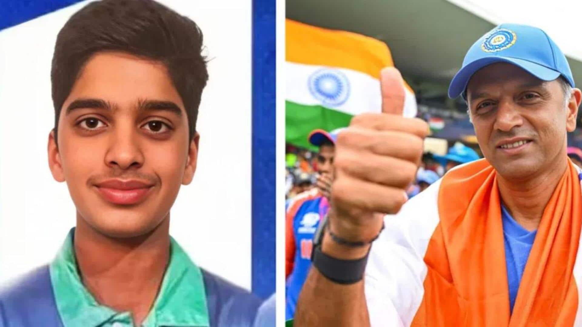 Anvay Dravid: 459 పరుగులతో ద్రవిడ్ కుమారుడు అరుదైన రికార్డు.. కేఎస్‌సీఏ తరుపున సన్మానం! 