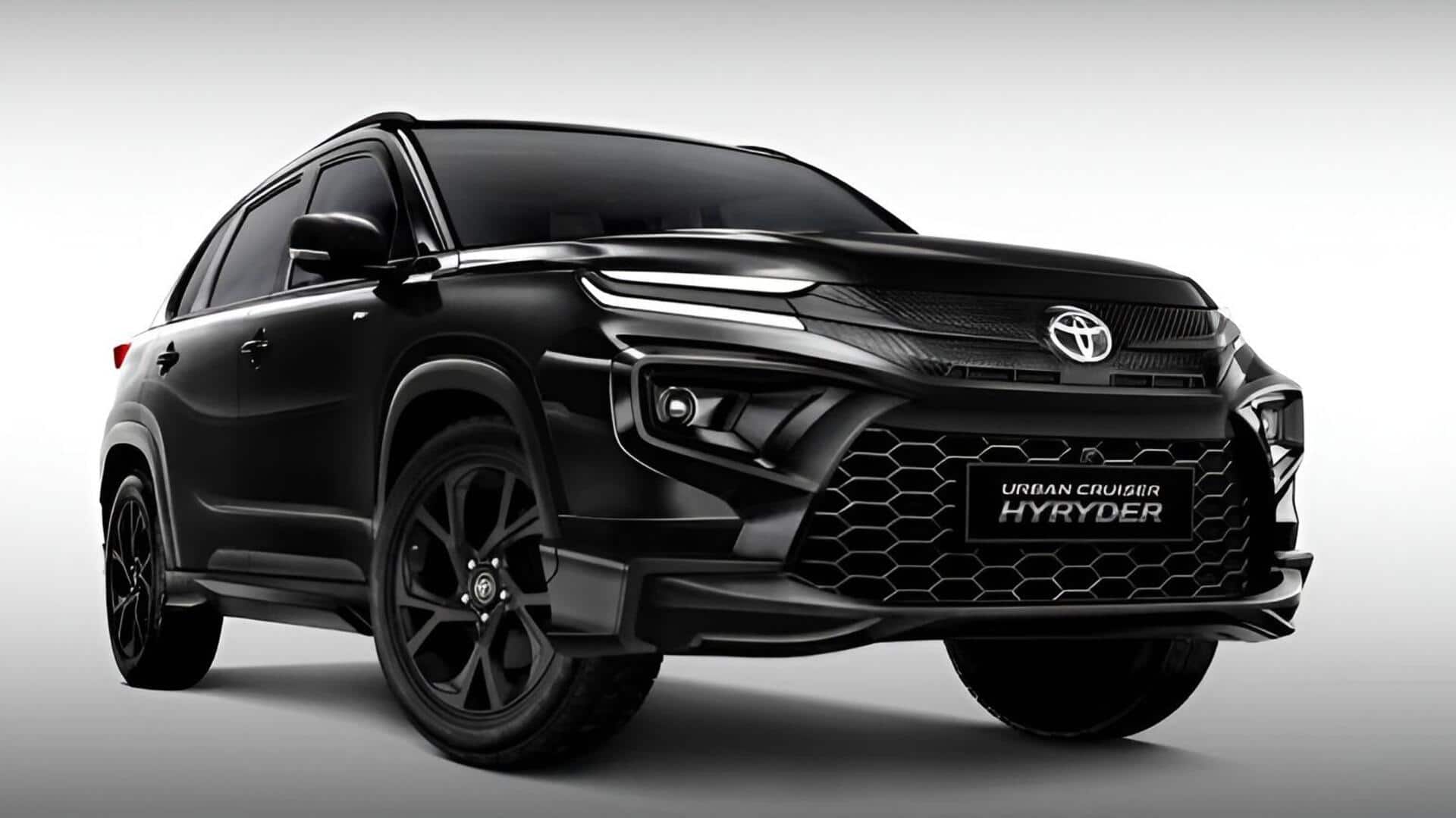 Toyota Hyryder Aero Black: టయోటా Hyryder Aero Black Edition వచ్చేసింది.. ధర ఎంతో తెలుసా?