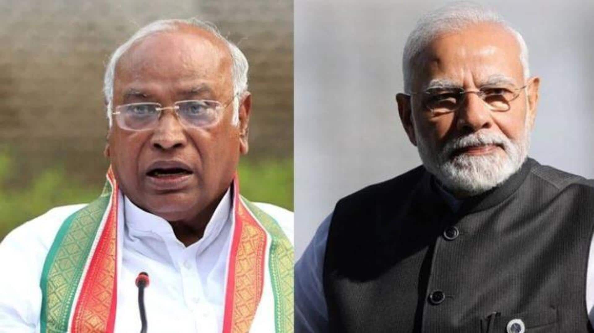 Kharge-Modi : ఖర్గే-మోదీ మధ్య మాటల యుద్ధం.. బీజేపీ, కాంగ్రెస్‌పై పరస్పర విమర్శలు