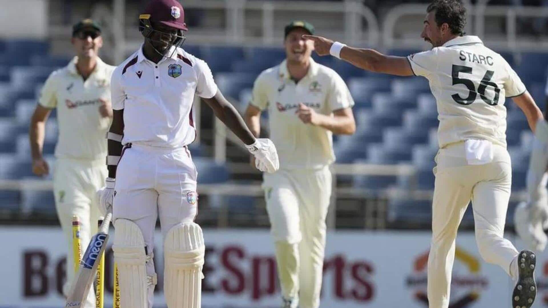 AUS vs WI: టెస్టు చరిత్రలో అత్యంత చెత్త రికార్డు.. 27 పరుగులకే వెస్టిండీస్ ఆలౌట్! AUS vs WI: టెస్టు చరిత్రలో అత్యంత చెత్త రికార్డు.. 27 పరుగులకే వెస్టిండీస్ ఆలౌట్!