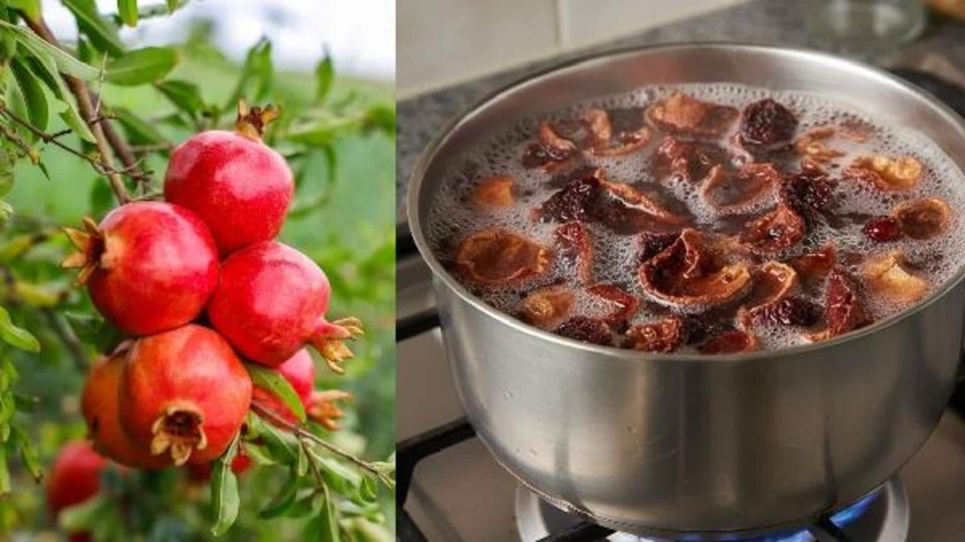 Health Tips: దానిమ్మ తొక్కతో అద్భుత లాభాలు.. ప్రయోజనాలు పొందండిలా..