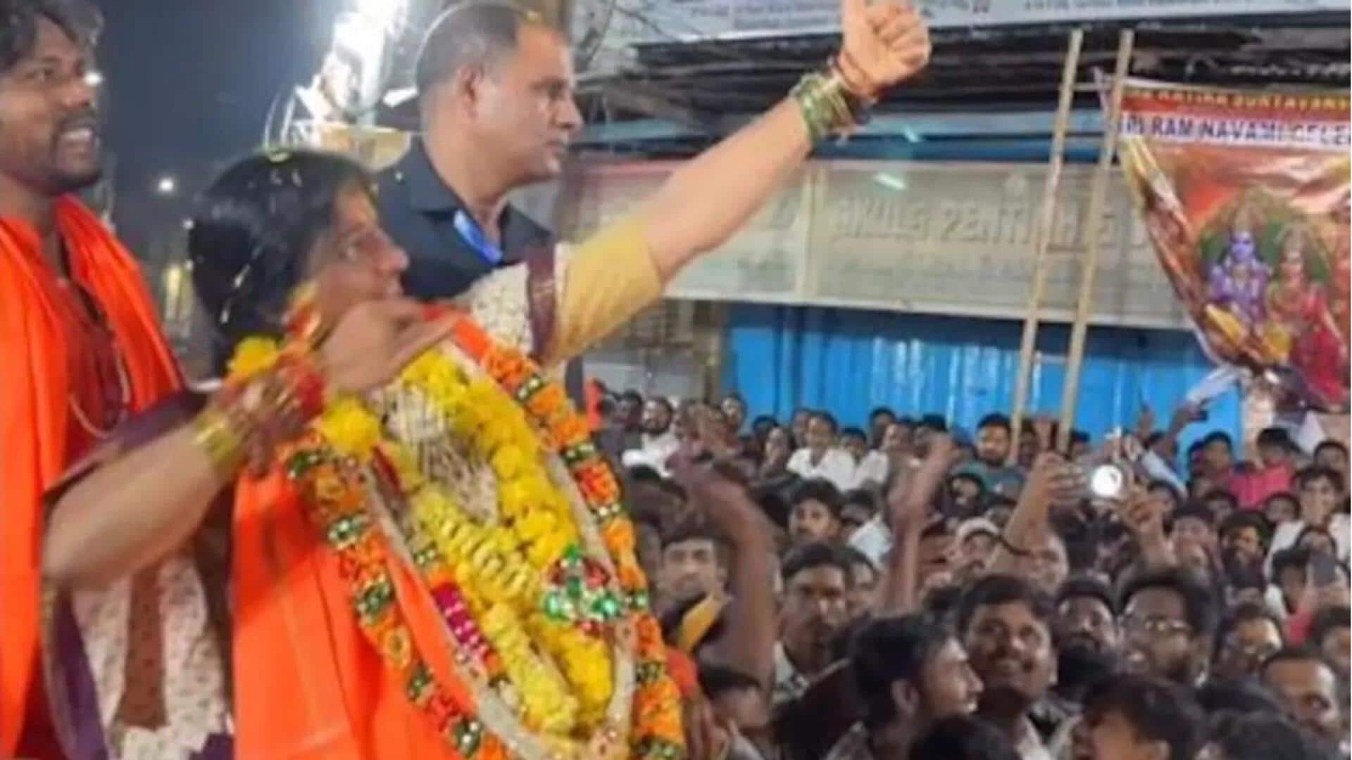 Madhavi Latha: హైదరాబాద్‌ బీజేపీ ఎంపీ అభ్యర్థి మాధవి లతపై క్రిమినల్ పై కేసు నమోదు 