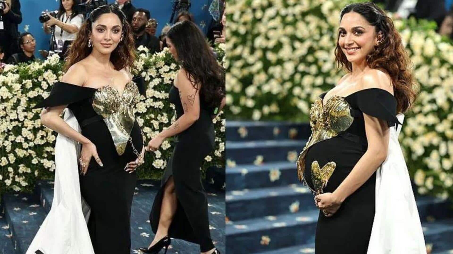 Kiara Advani: కియారా అద్వానీ మేట్ గాలాలో మెరుపులు.. బేబీ బంప్ ఫొటోలు వైరల్! Kiara Advani: కియారా అద్వానీ మేట్ గాలాలో మెరుపులు.. బేబీ బంప్ ఫొటోలు వైరల్!