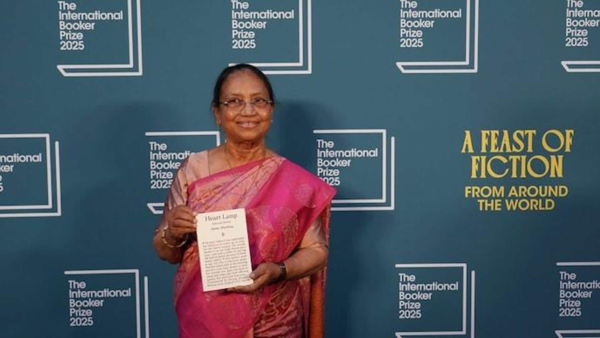 Banu Mushtaq: 'హార్ట్ల్యాంప్' కన్నడ రచయిత్రి బాను ముస్తాక్'కు ప్రతిష్ఠాత్మకమైన బుకర్ ప్రైజ్ Banu Mushtaq: 'హార్ట్ల్యాంప్' కన్నడ రచయిత్రి బాను ముస్తాక్'కు ప్రతిష్ఠాత్మకమైన బుకర్ ప్రైజ్
