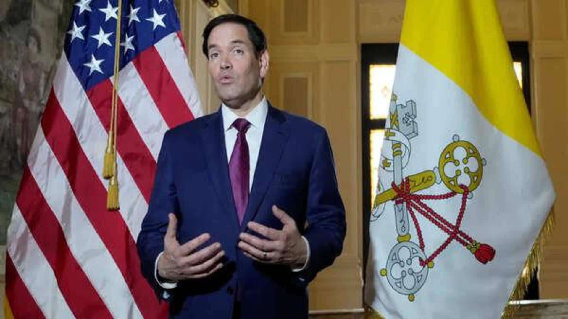 Marco Rubio: శాంతి చర్చలు నిలిచిపోతే రష్యాపై కొత్త ఆంక్షలు విధిస్తాం: మార్కో రూబియో Marco Rubio: శాంతి చర్చలు నిలిచిపోతే రష్యాపై కొత్త ఆంక్షలు విధిస్తాం: మార్కో రూబియో