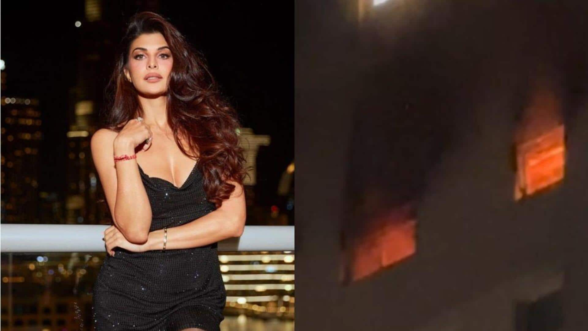 Jacqueline Fernandez :బాలీవుడ్ స్టార్ హీరోయిన్ అపార్టుమెంట్ లో మంటలు 