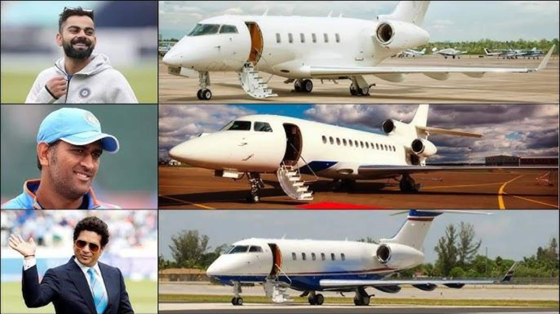 Indian Cricketers Private Jet: సొంత జెట్​లు ఉన్న టీంఇండియా క్రికెటర్లు వీళ్ళే..! 