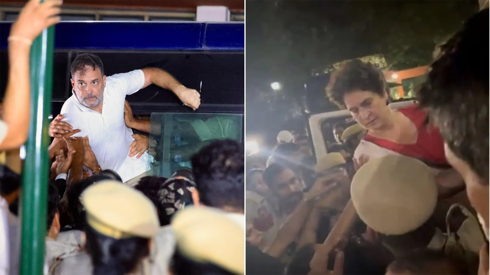 Rahul Gandhi : సీఈసీ రాజీనామా కోరుతూ ఇండియా కూటమి ఆందోళన.. .. రాహుల్,ప్రియాంక సహా పలువురు నేతల అరెస్టు 