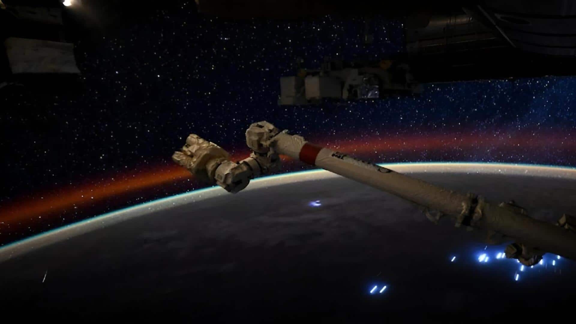 NASA: ఆకాశాన్ని తాకిన అందం.. లిరిడ్ మీటియర్ షవర్‌ను అంతరిక్షం నుంచి చిత్రీకరించిన నాసా