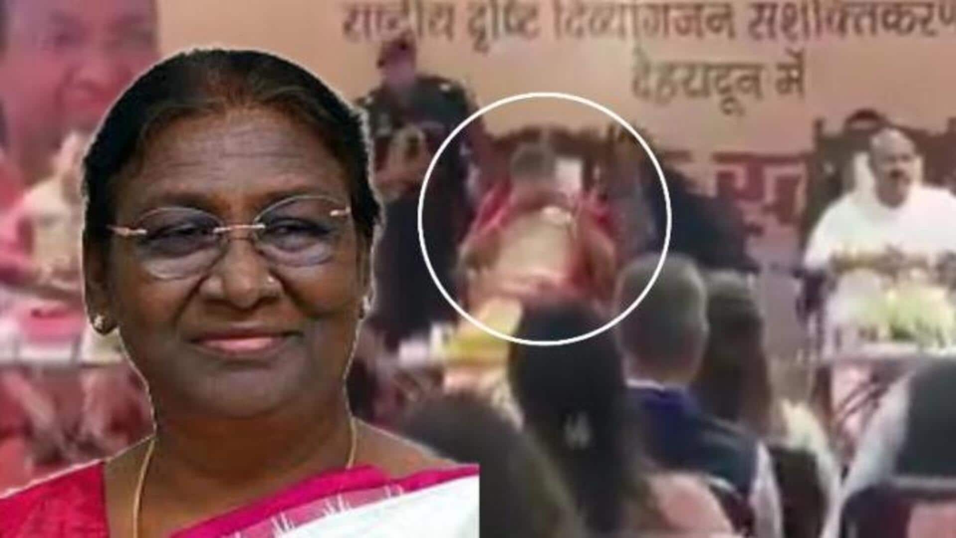 Droupadi Murmu: అంధ విద్యార్థులు గీతాలాపనతో పుట్టినరోజు శుభాకాంక్షలు.. కంటతడి పెట్టిన రాష్ట్రపతి Droupadi Murmu: అంధ విద్యార్థులు గీతాలాపనతో పుట్టినరోజు శుభాకాంక్షలు.. కంటతడి పెట్టిన రాష్ట్రపతి