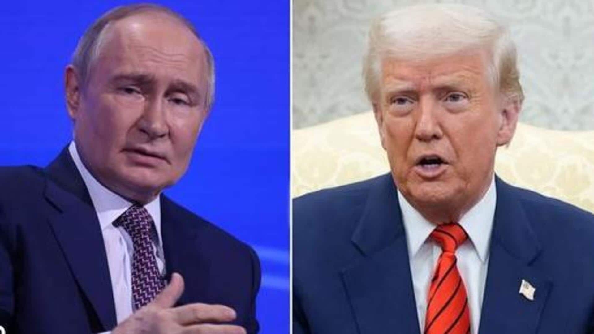 Trump vs Putin: శాంతి ప్రయత్నాలు చేస్తున్నా.. కానీ పుతిన్ వైఖరి నిరాశ కలిగిస్తోంది : డొనాల్డ్ ట్రంప్ Trump vs Putin: శాంతి ప్రయత్నాలు చేస్తున్నా.. కానీ పుతిన్ వైఖరి నిరాశ కలిగిస్తోంది : డొనాల్డ్ ట్రంప్