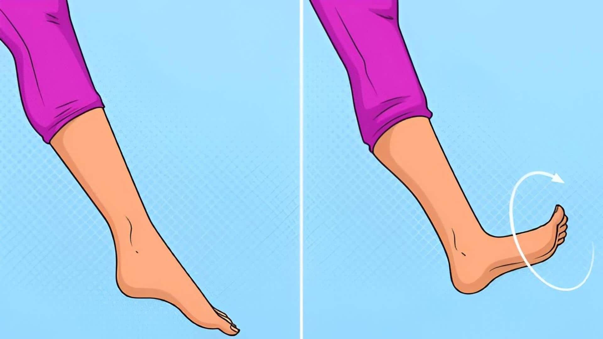 Ankle Rotation Exercise: యాంకిల్ రొటేషన్ ప్రయోజనాలు: కదలిక,బ్యాలెన్స్ పెంచే సులభ మార్గం