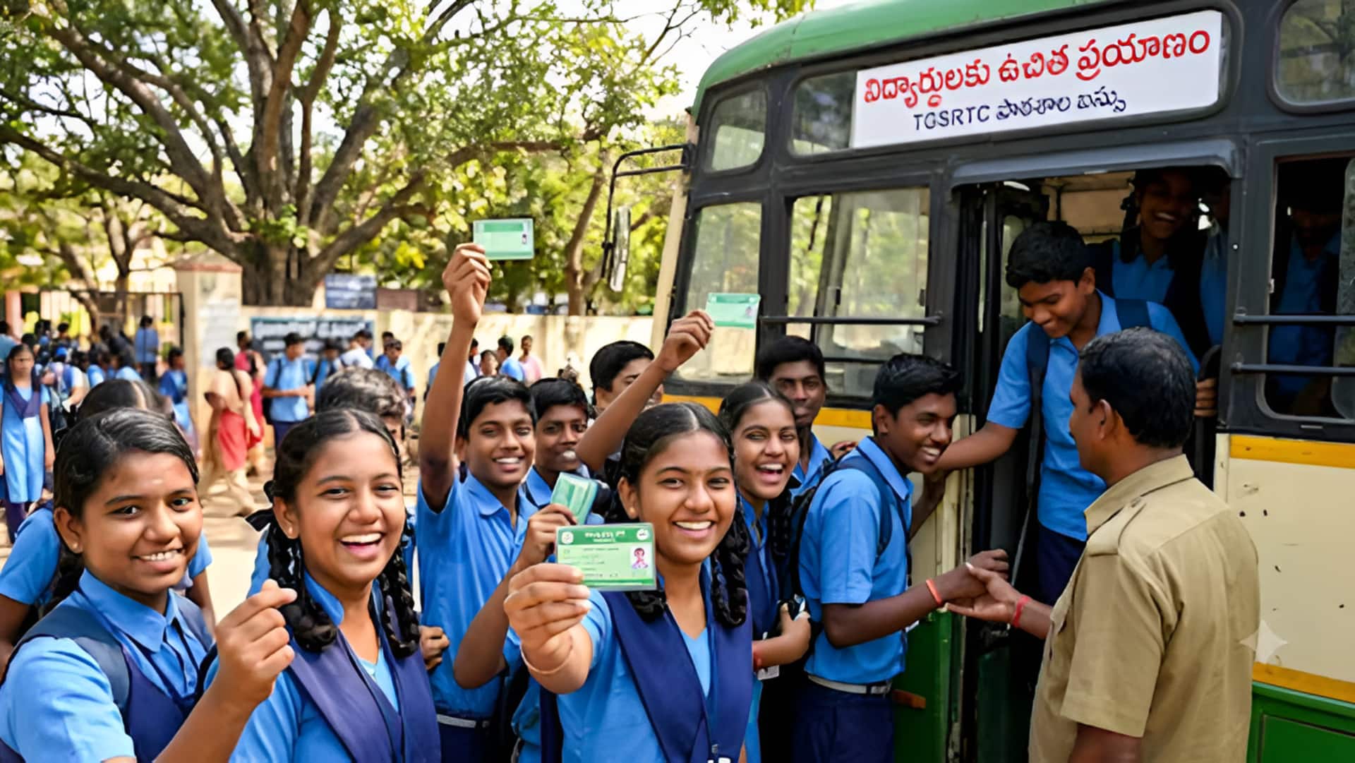 Telangana Govt : తెలంగాణ విద్యార్థులకు శుభవార్త.. త్వరలో ఉచిత బస్సు ప్రయాణం!