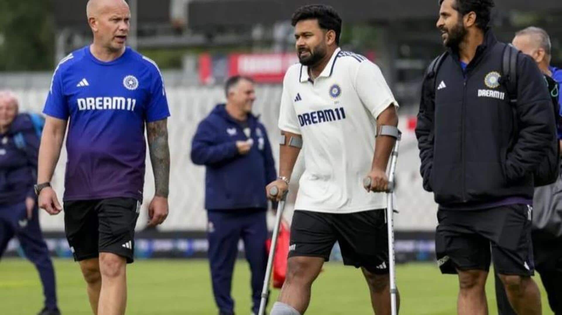 Rishabh Pant: 'విజయమే లక్ష్యం.. జట్టు కోసం నిత్యం సిద్ధమే'.. రిషబ్ పంత్ ఎమోషనల్ మెసేజ్ Rishabh Pant: 'విజయమే లక్ష్యం.. జట్టు కోసం నిత్యం సిద్ధమే'.. రిషబ్ పంత్ ఎమోషనల్ మెసేజ్