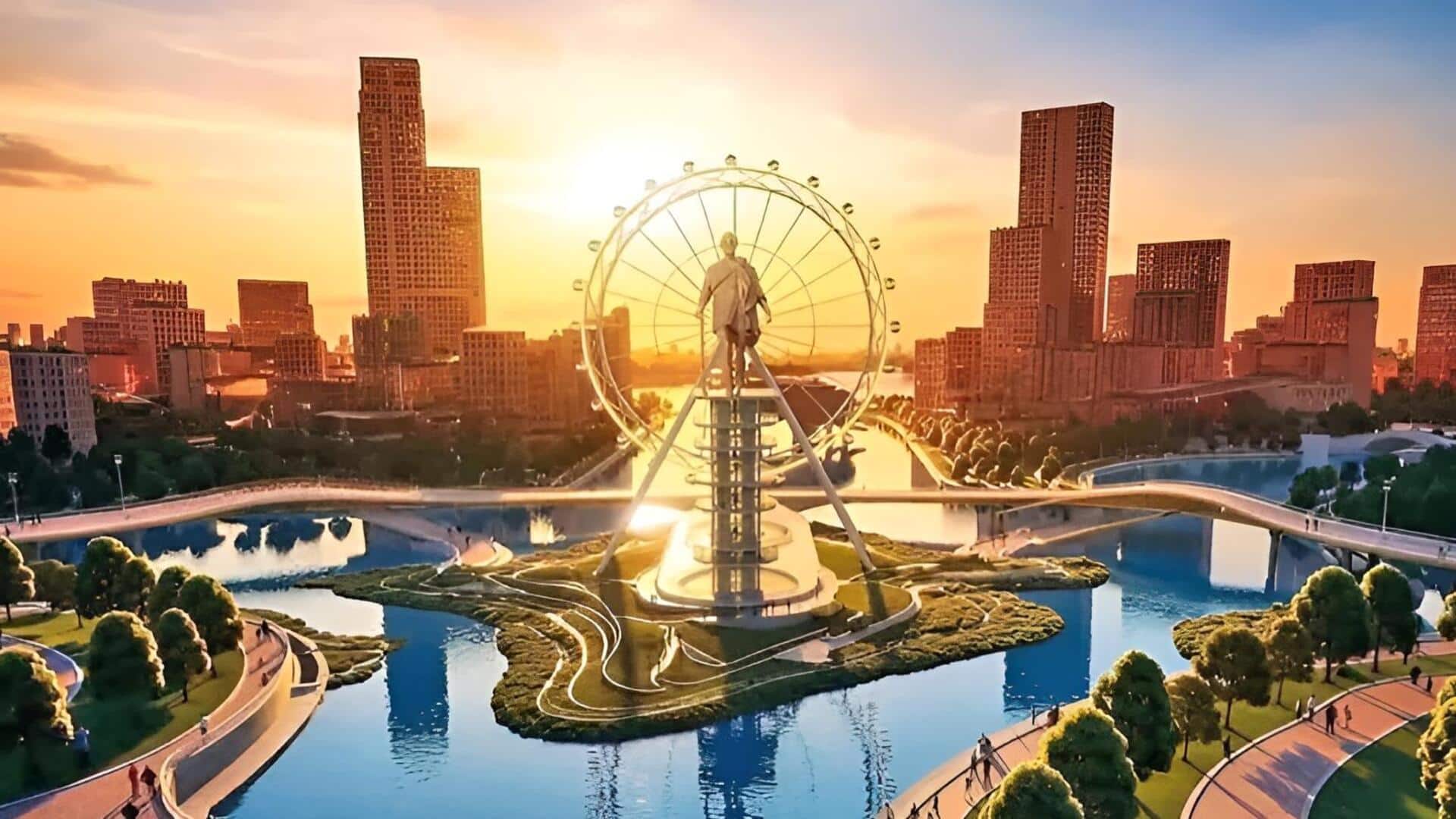 Musi River: మూసీకి కొత్త రూపం.. బాపూఘాట్ వద్ద గాంధీ విగ్రహం ప్రత్యేక ఆకర్షణ