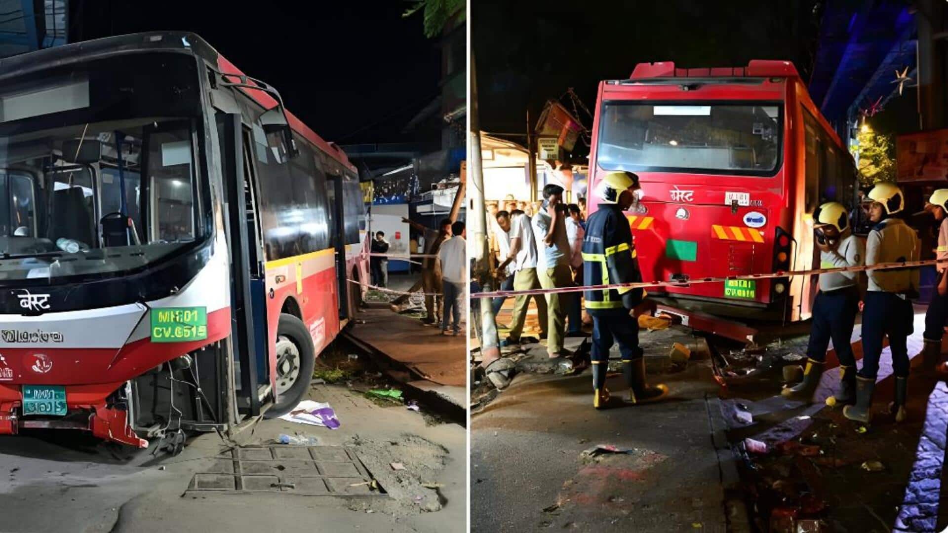 Mumbai: ముంబై భాండుప్ పశ్చిమ స్టేషన్ రోడ్‌లో ఘోర రోడ్డు ప్రమాదం .. నలుగురు మృతి, 10 మందికి తీవ్ర గాయాలు