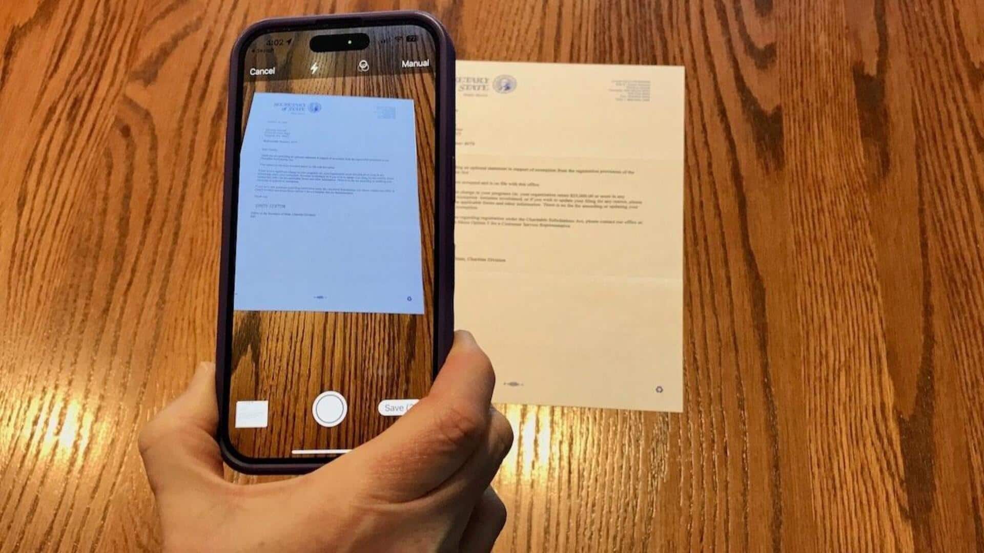 Smartphone Document Scanner:స్మార్ట్‌ఫోన్‌తో డాక్యుమెంట్లు స్కాన్ చేయడం ఎలా? ఈజీగా ఇలా చేయండి!