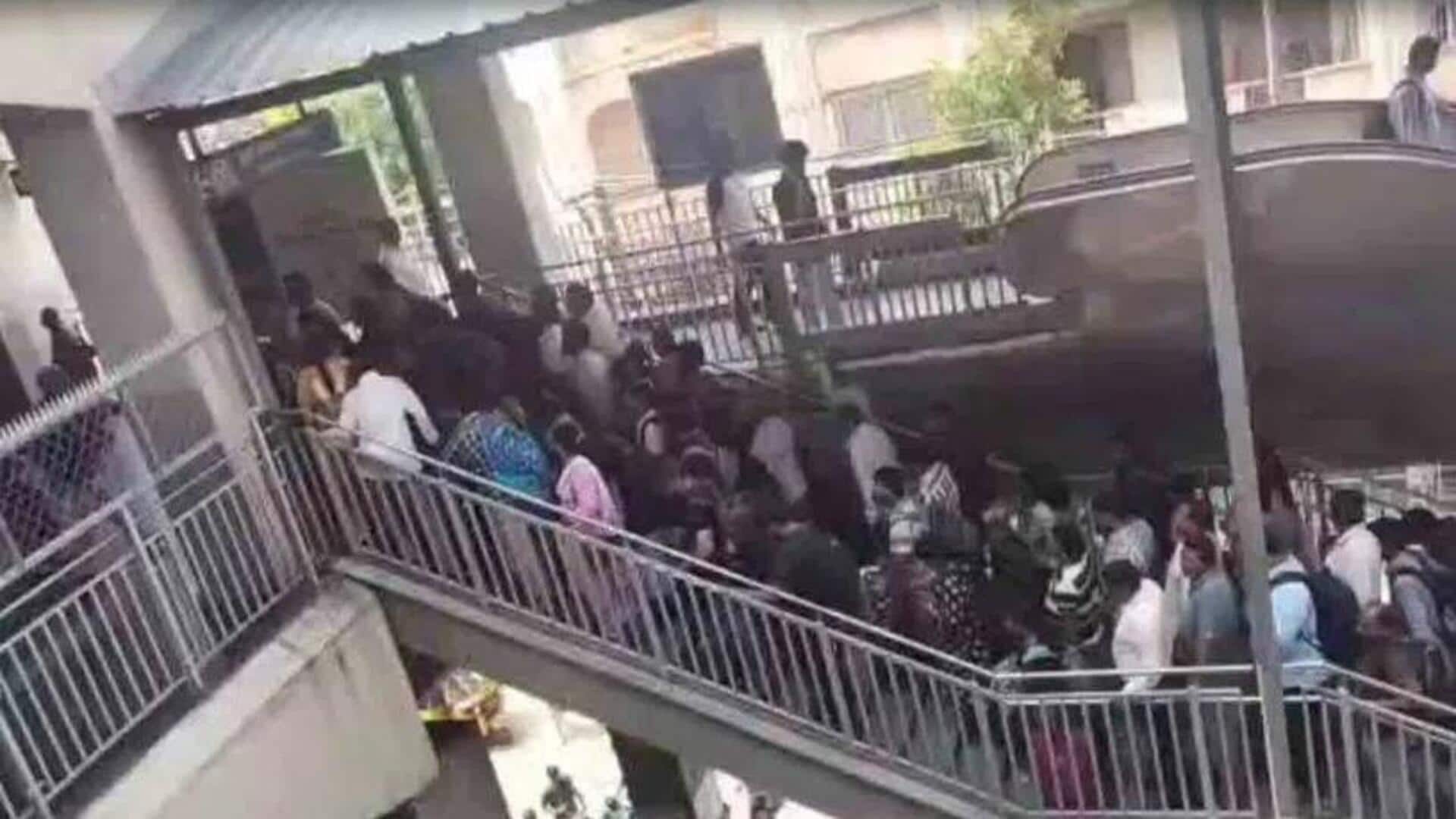 Hyderabad: రద్దీగా ఎల్బీ నగర్ మెట్రో స్టేషన్... సెలవుల నుంచి తిరిగొచ్చిన జనం ... 