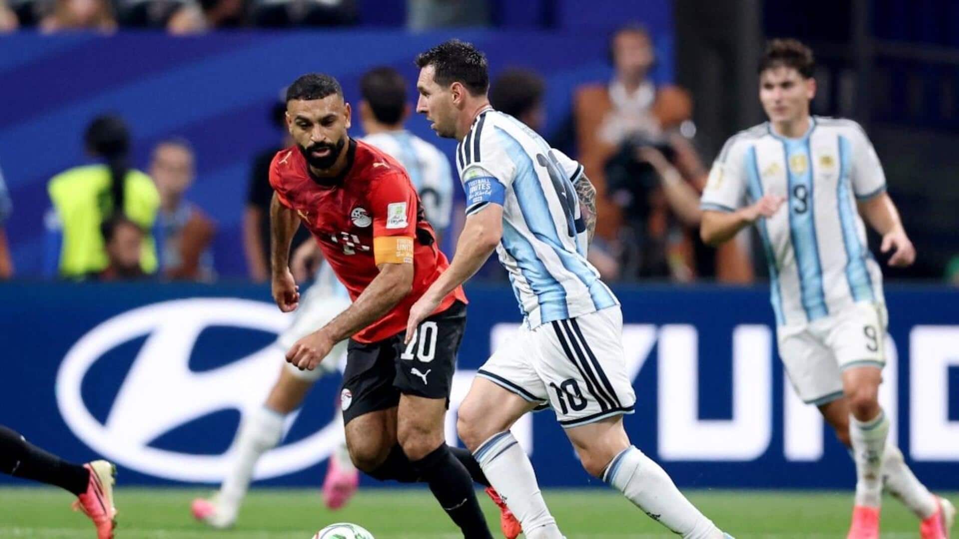 Fifa World Cup: 'మమ్మల్ని మోసం చేశారు.. మెస్సిని నిలబెట్టేందుకే అలా చేశారు'.. ఫిఫాపై ఈజిప్ట్ తీవ్ర ఆరోపణలు