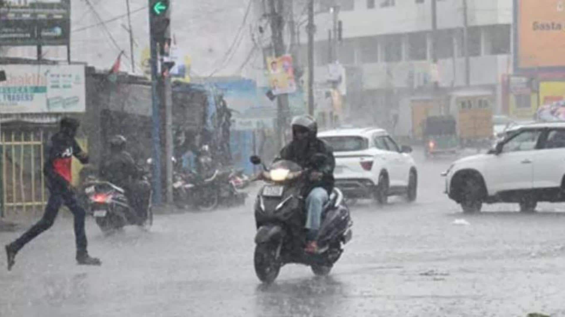 Heavy Rains: హైదరాబాద్‌ సహా తెలంగాణలో పలు ప్రాంతాల్లో భారీ వర్షాలు