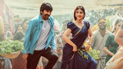Mass Jathara : రవితేజ 'మాస్ జాతర' నుంచి మెలోడి సాంగ్ 'హుడియో హుడియో' రిలీజ్