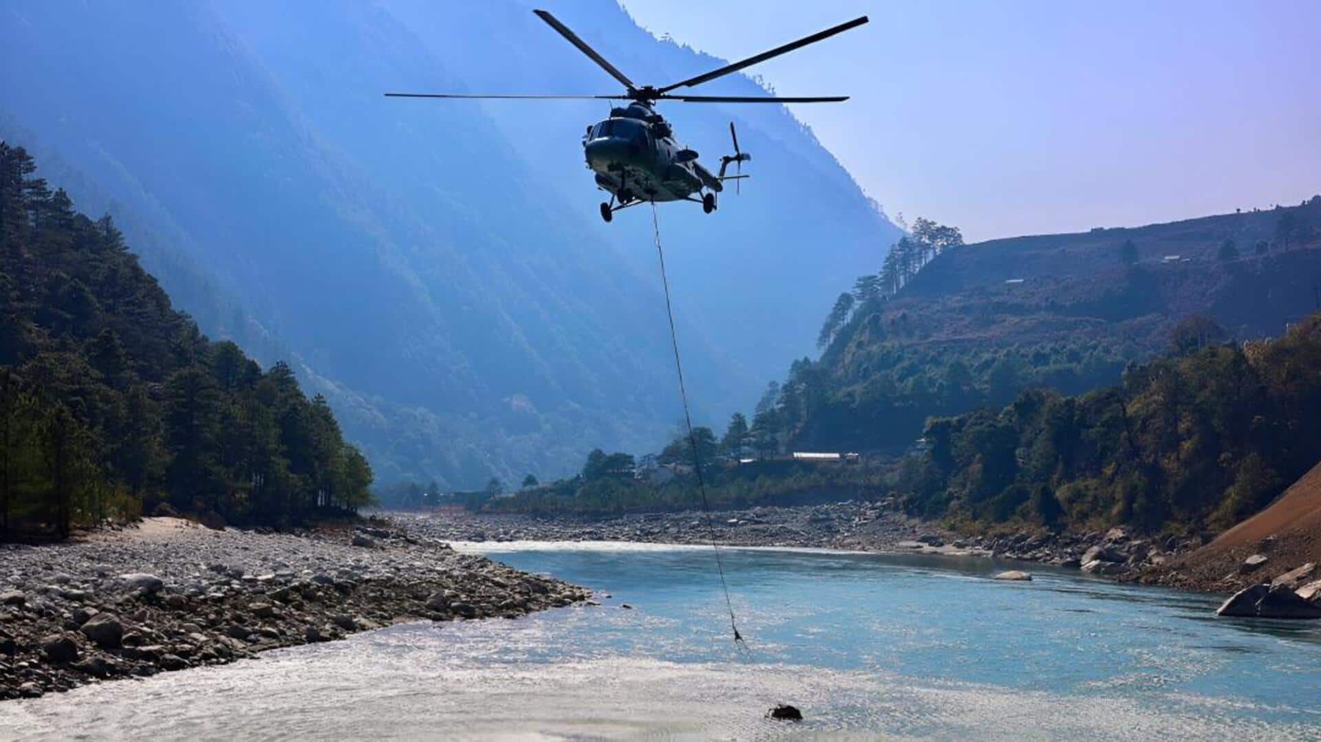 Arunachal Pradesh: లోహిత్‌ వ్యాలీలో కార్చిచ్చు.. 9,500 అడుగుల ఎత్తులో హెలికాప్టర్ ఆపరేషన్