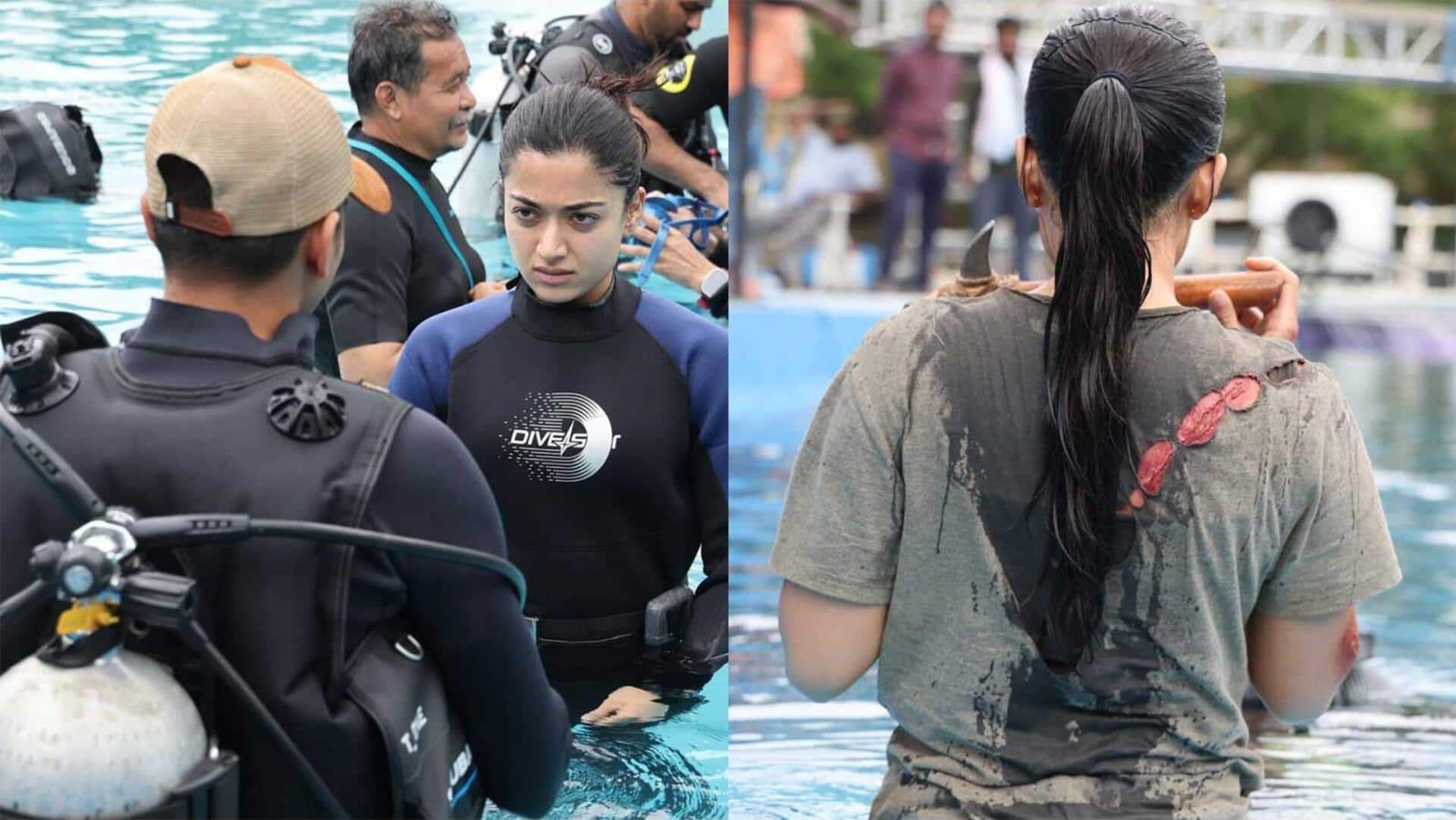 Rashmika: కెరీర్‌లోనే అత్యంత కఠినమైన సవాలు.. 'మైసా' కోసం 20 గంటలు నీటిలోనే ఉన్నా: రష్మిక