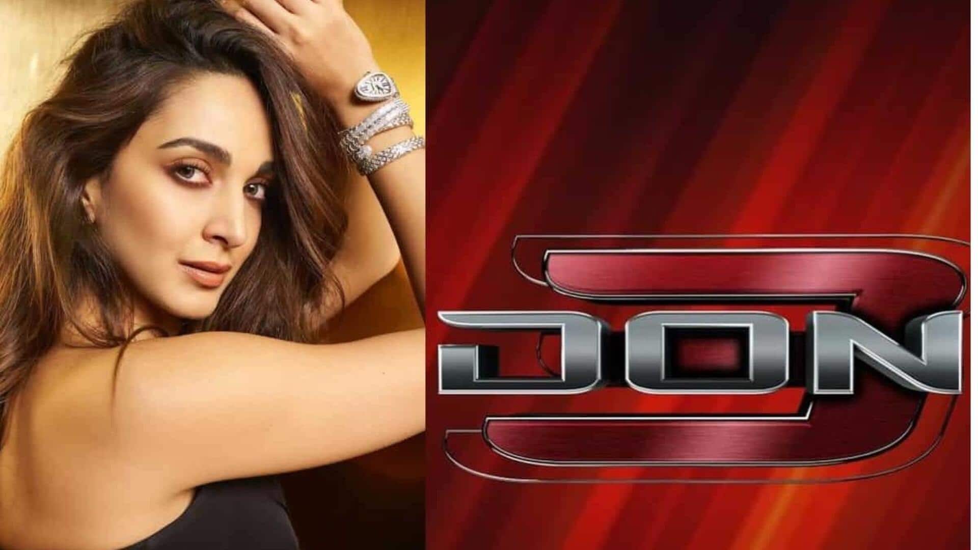 Don 3: డాన్ 3 హీరోయిన్ గా కియారా అడ్వాణీ కన్ఫర్మ్! Don 3: డాన్ 3 హీరోయిన్ గా కియారా అడ్వాణీ కన్ఫర్మ్!