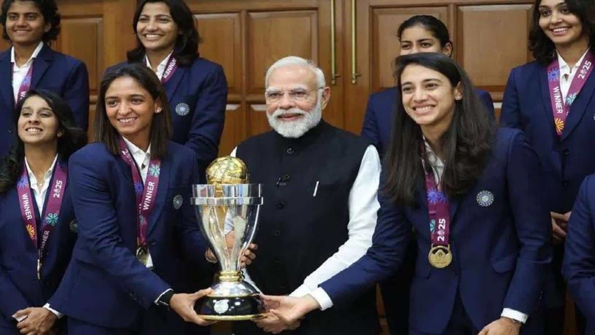 Womens World Cup Champions: మహిళల వన్డే ప్రపంచ కప్‌-2025 గెలిచిన జట్టును అభినందించిన మోదీ.. 
