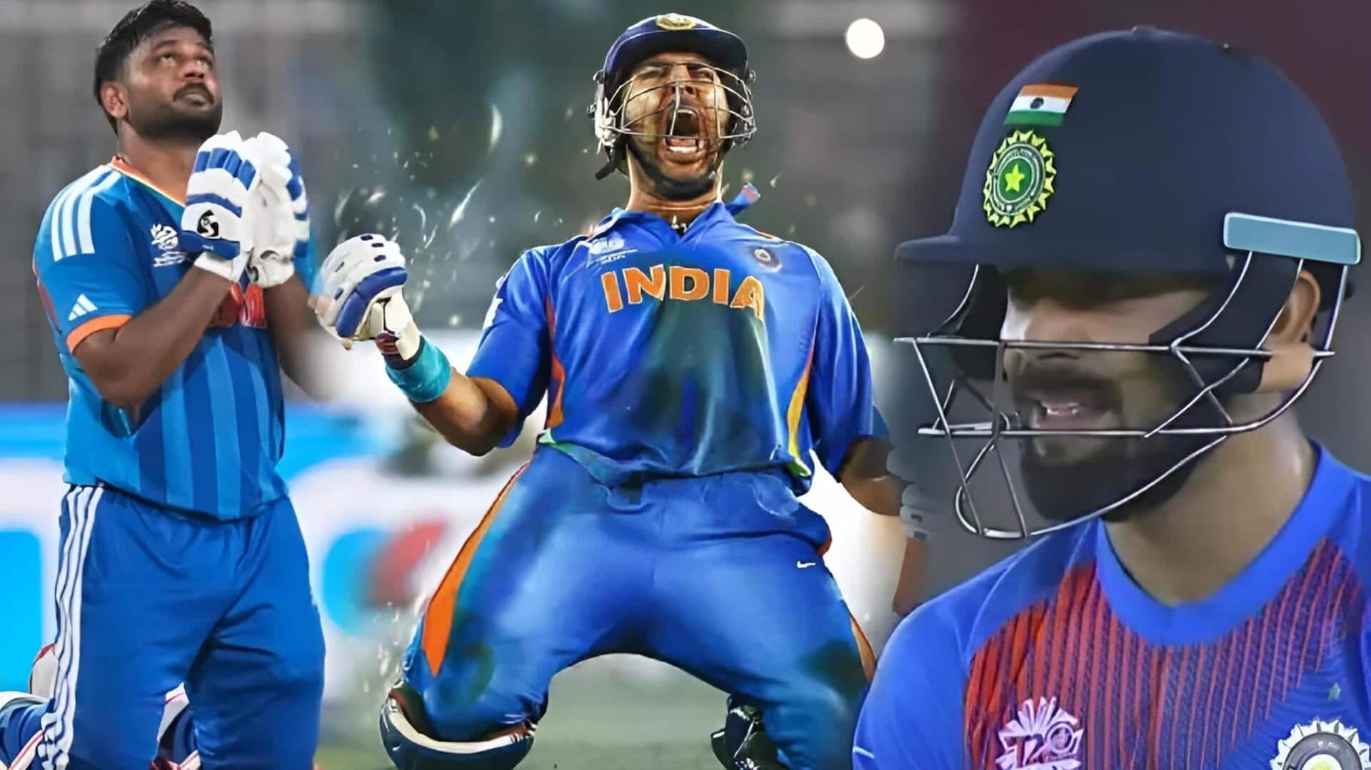 Sanju Samson: క్వార్టర్ ఫైనల్ హీరొస్‌.. యువరాజ్ నుంచి కోహ్లీ, ఇప్పుడు సంజు కూడా అదే స్టైల్‌!