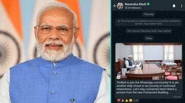 వాట్సాప్ ఛానెల్స్ లో జాయిన్ అయిన ప్రధాని నరేంద్ర మోదీ, మొదటి పోస్ట్ ఇదే 
