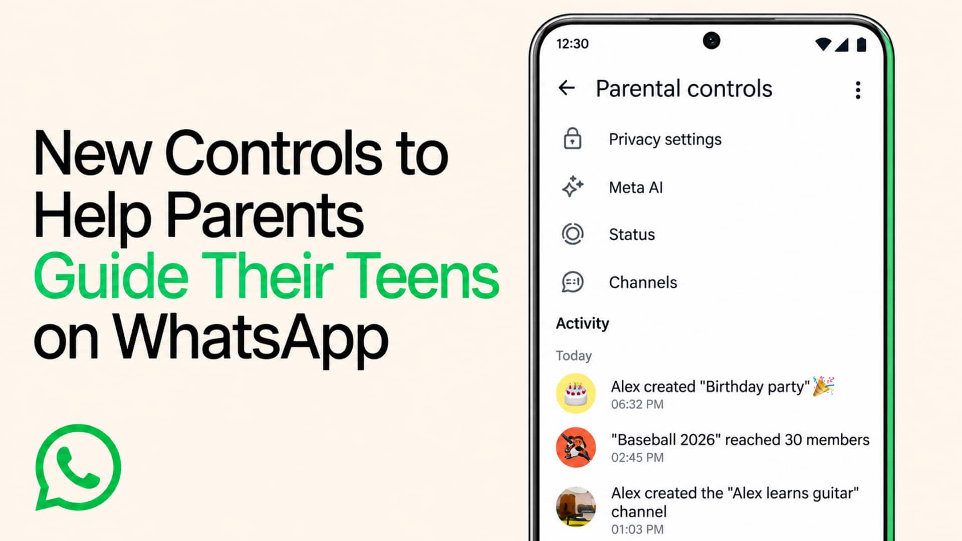 WhatsApp: వాట్సాప్‌లో టీనేజర్ల భద్రతకు కొత్త ఫీచర్లు.. పేరెంటల్ కంట్రోల్స్‌తో మరిన్ని నియంత్రణలు