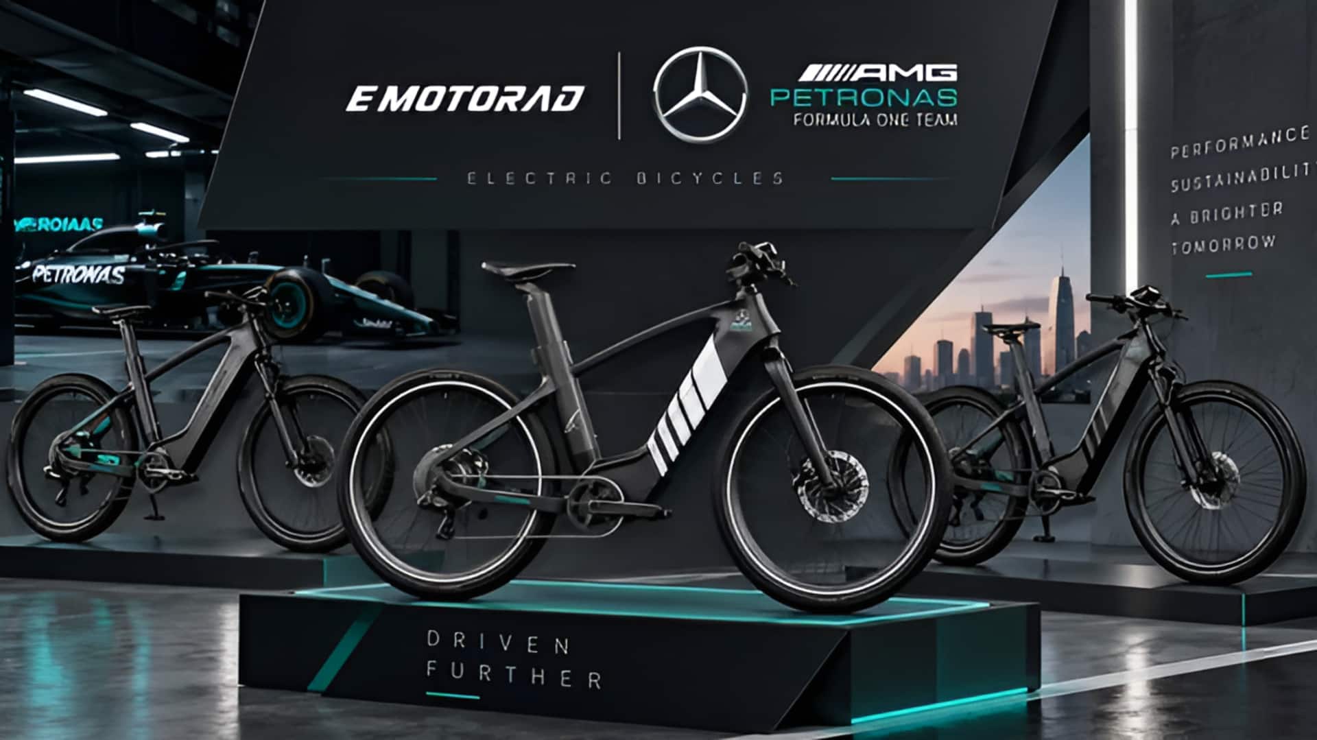 Mercedes-AMG Petronas e-Bike: 100KM రేంజ్.. 9 గేర్లు.. Mercedes కొత్త ఈ-బైక్‌ ధర చూస్తే షాక్!